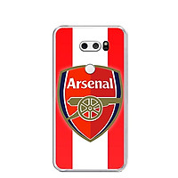 Ốp lưng dẻo cho điện thoại LG V30 - 0168 ARSENAL - Hàng Chính Hãng