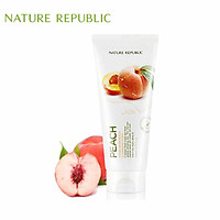 Sữa rửa mặt Đào NATURE REPUBLIC Fresh Herb Peach Cleansing Foam 170ml