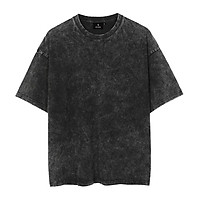 Áo thun nam nữ Denim khói City Cycle - Áo thun tay lỡ Unisex form rộng Local Brand