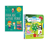 Combo 2 cuốn Hỏi đáp cùng em: Khoa học và phát minh (Tái bản) + Sách chuyển động - First stories - Alice in wonderland - Alice ở xứ sở diệu kỳ
