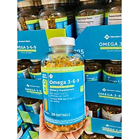 Viên uống dầu cá Member’s Mark Omega 3-6-9 Supports Heart Health, 325 viên (Mẫu mới) - Nhập khẩu Mỹ