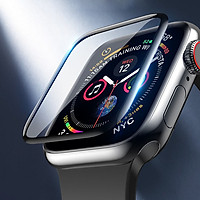 Miếng dán cường lực Hoco Full 3D cho Apple Watch Series 6 / Apple Watch SE/ Series 5/ 4 (Size 40/44mm) - Hàng Nhập Khẩu