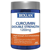Bioglan Curcumin Double Strength 1200mg 40 Tablets
