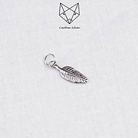 Mặt Dây Chuyền Bạc Thái CaoBac Silver Charm Lá Nhỏ TM208