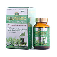 Viên uống đẹp da Collagen Roxtech Cần Tây Diệp Lục giảm nám sạm da Chai 60 viên