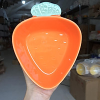 Set Bát Đĩa Màu Cam Bát sứ Ăn Cơm, ăn mì, decor bàn ăn dễ thương