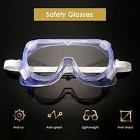 Safety Goggles Transparent Protective Glasses Eyewear-Prevent UV Proof Splashproof Eye Protect