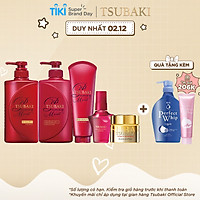 Bộ 5 sản phẩm chăm sóc Tsubaki giúp dưỡng tóc bóng mượt hoàn hảo và ngát hương không cần chờ