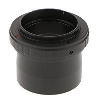 T T2 Ring For Olympus SLR Camera Lens + 2inch to M42*0.75 Telescope Mount Adapter - Black