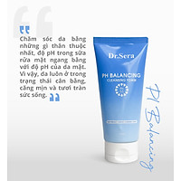 Sữa rửa mặt làm sạch sâu - pH 5.5 - dưỡng ẩm tối đa - da săn chắc Dr.Sera pH 5.5 Balancing Cleansing Foam