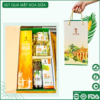 Hộp quà - Cider mật hoa dừa, đường hoa dừa, mật hoa dừa cô đặc, ca cao mật hoa dừa (5 sản phẩm)