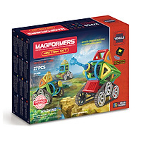 Đồ chơi xếp hình nam châm 3D Magformers - Xe tăng nhỏ 27 mảnh