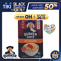 Yến mạch Quaker Oats nguyên chất 100% nhập khẩu từ Mỹ - Chính Hãng