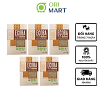 Combo 3 Gạo Hữu Cơ Ecoba Kim Mễ - Ecoba Organic Brown Rice 1kg