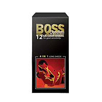 Bao Cao Su Boss 12s 4in1 Nhiều gai gân Kéo Dài Thời Gian