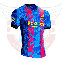 [Mẫu mới ]Bộ quần áo bóng đá câu lạc bộ Barcelona 2023 - Áo bóng đá CLB Laliga