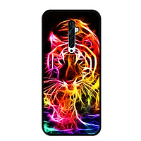 Ốp lưng cứng cho Oppo Reno 2F - 0262 TIGER02 - Hàng Chính Hãng