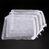 Bộ 4 Túi Đựng Vật Liệu Lọc 37x29cm dùng trong các hệ thống lọc bể cá koi, máy lọc nước hồ cá, bể cá cảnh (Trắng)