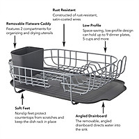 K i t c h e n Aid Low Profile Carbon Steel Dishrack, one size