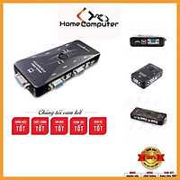 Bộ Truyền Tín Hiệu KVM USB 1 ra 2, 1 ra 4 - Điều Khiển Nhiều PC Trên Cùng 1 Màn Hình