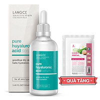 Serum Làm Đẹp Collagen+ Huyaluronic Acid Thần Dược Dưỡng Da 100ml TẶNG Kem Làm Rụng Lông Trắng Da 20ml LANGCE