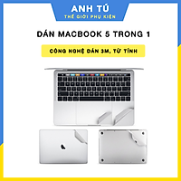 Dán Full JRC 5in1 bảo vệ cho các dòng Macbook M1 2020 mới nhất