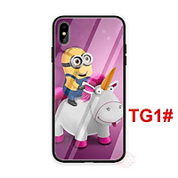 Ốp lưng điện thoại tráng gương hình minion siêu nhí nhố dành cho iphone 5 / 6 / 7 / 8 / xr / x / xs / xs max / 11 / 11pro / 11pro max / 12 / 12 mini / 12 pro / 12 pro max - A1118