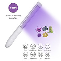 D C 5 V 8 UVC LEDs 60Mins Default T-imer 272NM UV Lamp Light T-iming T-ime Setting Function USB Powered Operated