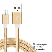 Saunaroom cáp sạc truyền dữ liệu tốc độ cao Cổng Micro USB cho dòng Android, iOS, type-c-Sản phẩm nhập khẩu