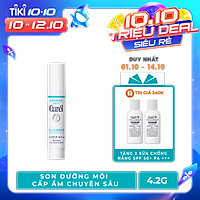 Son Dưỡng Môi Cấp Ẩm Chuyên Sâu Curel Intensive Moisture Care Moisture Lip Care Cream 4.2g (Không Màu)