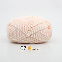Len Milk Cotton 50gr (Mã 01 đến mã 20)
