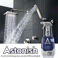 Bình xịt tẩy rửa vòi sen inox nhà tắm tẩy cặn canxi thiết bị sau khi sử dụng để luôn sáng bóng Astonish C6730