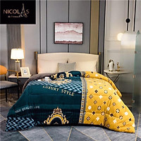 Chăn lông cừu Pháp N.I.C.O.L.A.S 2mx2m3 nặng 4,5kg