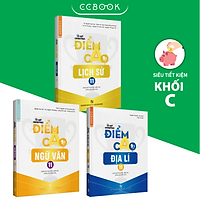 Sách - Combo lớp 11 khối C Bí quyết chinh phục điểm cao - Văn Sử Địa (3 cuốn) - Siêu tiết kiệm - Chính hãng CCbook