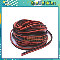 Dây Điện Đôi 2x0.5MM Đỏ đen/ cuộn Nhỏ 5 Mét