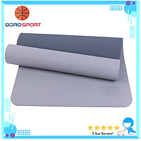 Thảm Tập Yoga TPE 2 Lớp ZERA-6MM-2L-XAM - Xám