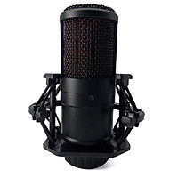 Condenser Recording Microphone Round Multi-function Microphone with Shock mounts