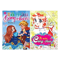 Combo Tô Màu Công Chúa - Nàng Tiên Cá