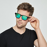 Bone Conduction Smart Glasses Sunglasses Bluetooth Headphones,Open Ear Audio Sunglasses Speaker to Listen Music and Make Phone Calls