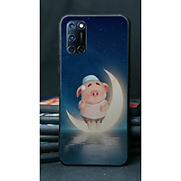 Ốp lưng chống sốc viền dành cho điện thoại Oppo Reno 4/ Reno 4 Pro/ Reno 5/ A52/ A72/ A92 - heo xinh đẹp