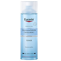 Nước Hoa Hồng Eucerin Dermatoclean Clarifying Toner 200ml