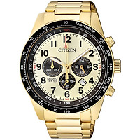 Đồng Hồ Nam Citizen Dây Thép Không Gỉ AN8162-57P - Mặt Vàng