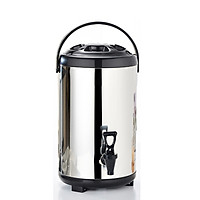 Bình Ủ Trà Giữ Nhiệt Inox 304 Có Vòi Bấm Nước- Dung Tích 8-12 L - Hàng Loại 1- Chính Hãng MINIIN