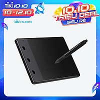 Huion Bộ Bảng Vẽ Đồ Họa H420 Với Bút Ghi Hình Không Dây Kỹ Thuật Số-Màu Đen