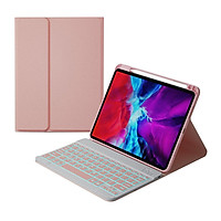 Nắp gập và bàn phím không dây Bluetooth cho iPad Air4 (2020) 10.9/iPad Pro11(2021/2020/2018)