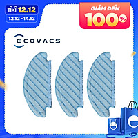 Combo 3 Khăn lau - Phụ kiện robot hút bụi ECOVACS T8 AIVI / T5 MAX / T5 HERO - Hàng chính hãng