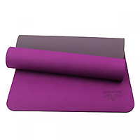 Thảm Tập Yoga TPE ZERA 8mm 2 Lớp Tặng Kèm túi - Tím