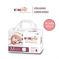 Bịch Bỉm Quần ROSE BABY Size M (30 miếng)