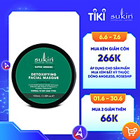 Mặt nạ đất sét thải độc Sukin Super Greens Detoxifying Facial Masque 100ml