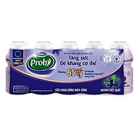 Lốc 5 Sữa Chua Uống Probi Việt Quất 65ML (Lốc 5 Chai)